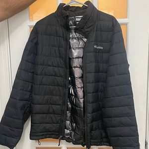 Columbia 650 black puffer jacket